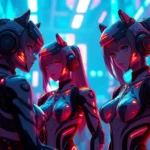 Engaging Hentai AI scene featuring detailed anime characters with customizable features and vibrant colors, emphasizing realism and creativity for screen readers