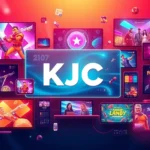 Innovative team developing Lien minh KJC's latest digital entertainment platform with advanced