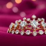 Elegant suzadetuviu ziedai with sparkling diamonds showcasing timeless beauty and craftsmanship