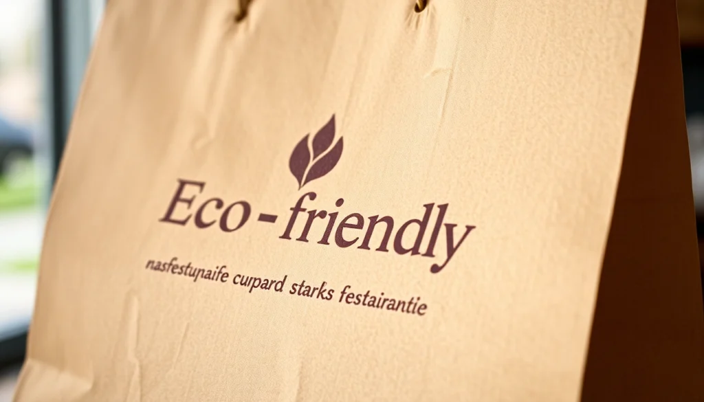 High-quality torba papierowa shown with eco-friendly design, highlighting durability and