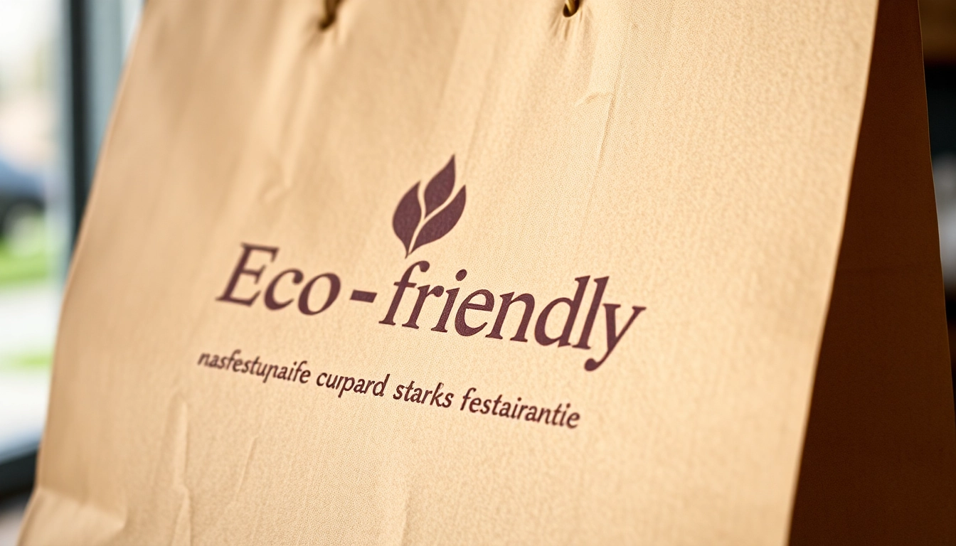 High-quality torba papierowa shown with eco-friendly design, highlighting durability and
