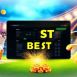 Cricbet99 win platform showing live cricket betting with vibrant graphics and user interface